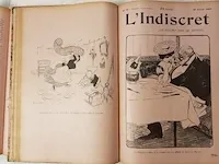 Boek, l'indiscret, 2 delig bouwjaar 1903/1904 - afbeelding 7 van  7