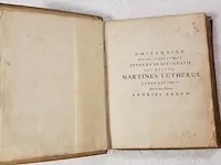 Boek, martin luther samuel schoonwald, bouwjaar 1731 - afbeelding 3 van  8