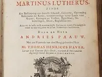 Boek, martin luther samuel schoonwald, bouwjaar 1731 - afbeelding 5 van  8