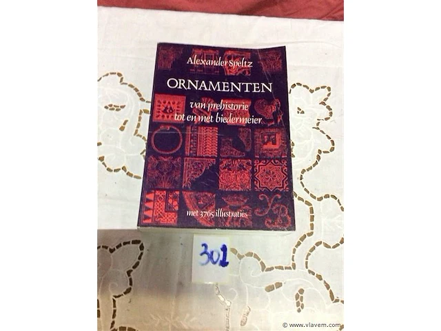 Boek ornamenten - afbeelding 1 van  3