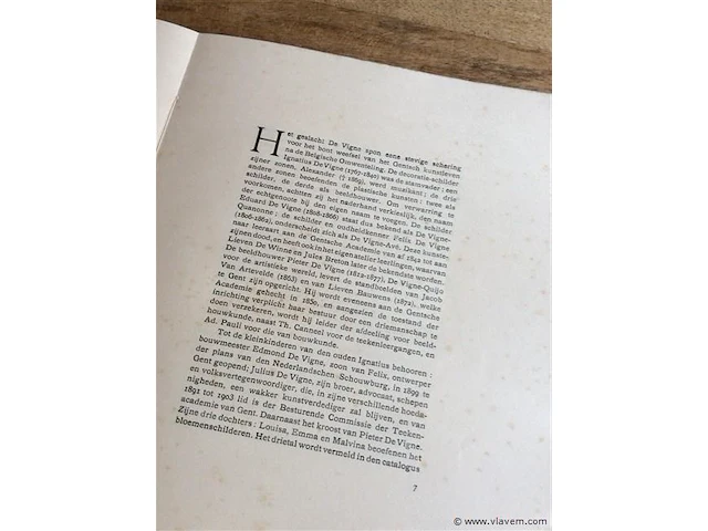 Boek paul devigne ( 463/500 ) - afbeelding 3 van  8
