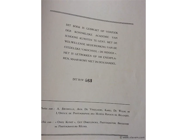 Boek paul devigne ( 463/500 ) - afbeelding 7 van  8