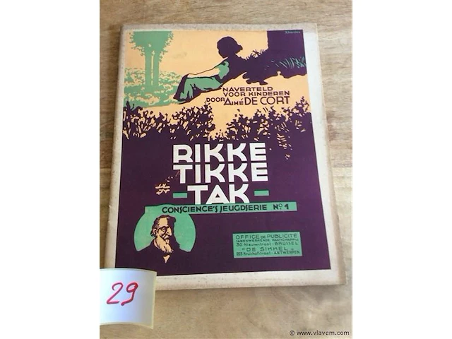 Boek : rikke-tikke-tak. - afbeelding 1 van  3