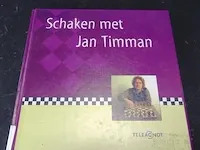 Boek. schaken met jan timman - afbeelding 1 van  5