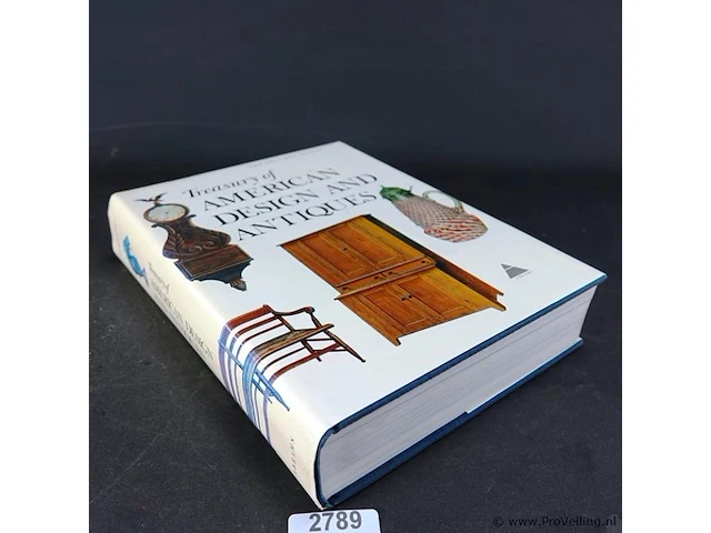 Boek. treasury of american design and antiques - afbeelding 1 van  5