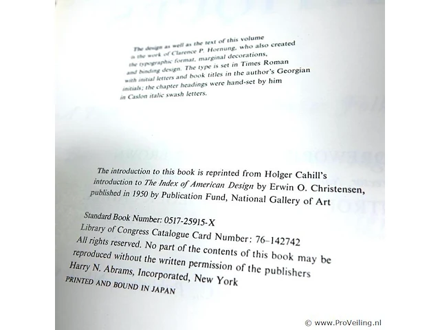 Boek. treasury of american design and antiques - afbeelding 2 van  5