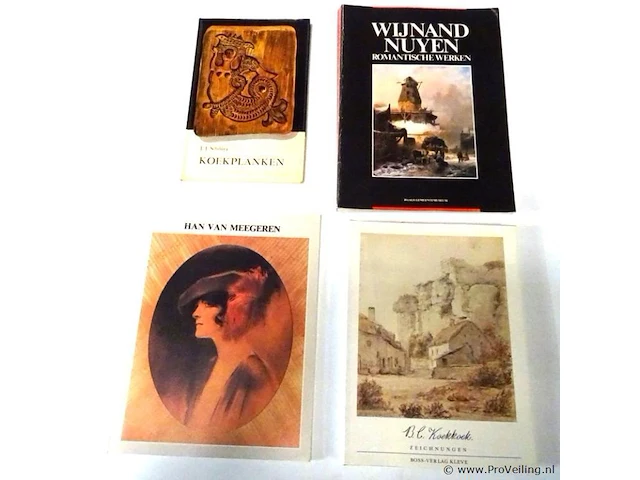 Boeken kunst - 4 stuks - afbeelding 1 van  5