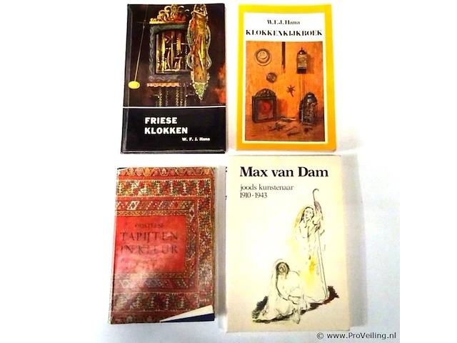 Boeken kunst - 4 stuks - afbeelding 1 van  5