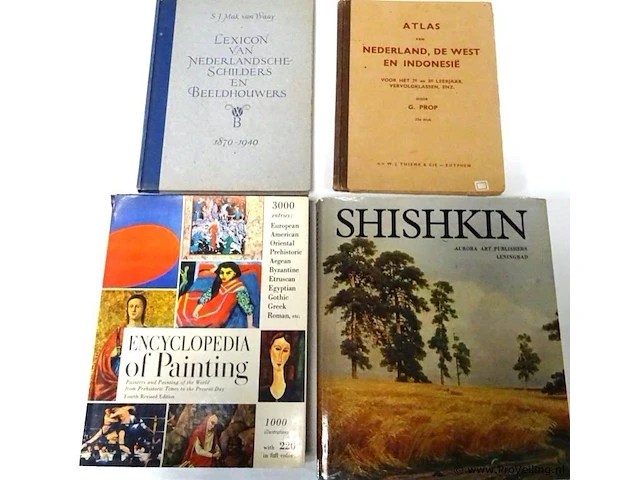 Boeken kunst - 4 stuks - afbeelding 1 van  7