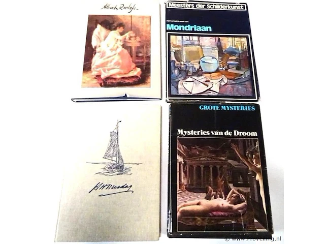 Boeken kunstschilders - 4 stuks - afbeelding 1 van  6