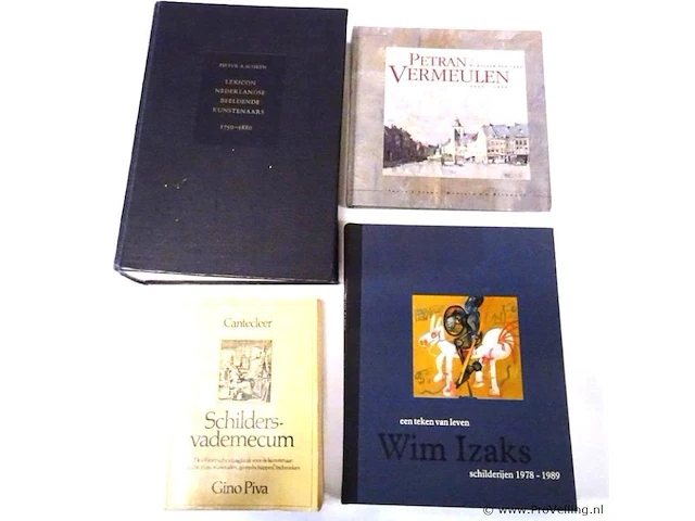 Boeken kunstschilders - 4 stuks - afbeelding 1 van  6