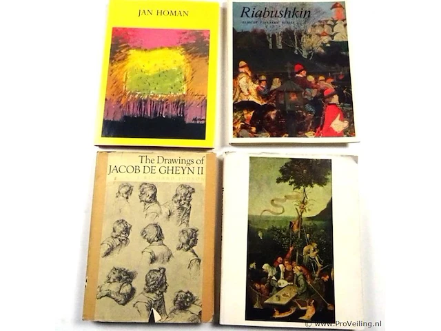Boeken kunstschilders - 4 stuks - afbeelding 1 van  6