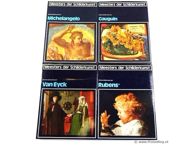 Boeken kunstschilders - 4 stuks - afbeelding 1 van  6