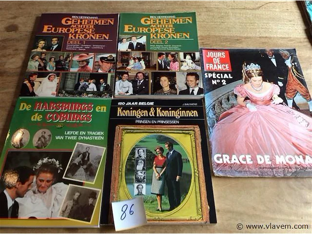 Boeken royals 5stuks - afbeelding 1 van  2