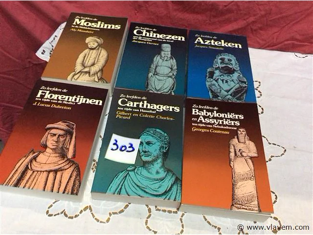 Boeken zo leefden ….. 6stuks - afbeelding 1 van  1