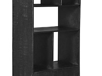 Boekenkast, label51, santos, zwart - afbeelding 1 van  4