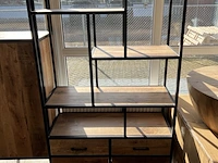 Boekenkast open kast mangohout, sanderz, mangohout, 2025