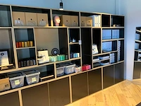 Boekenkast/ wandkast (3x) - afbeelding 3 van  5