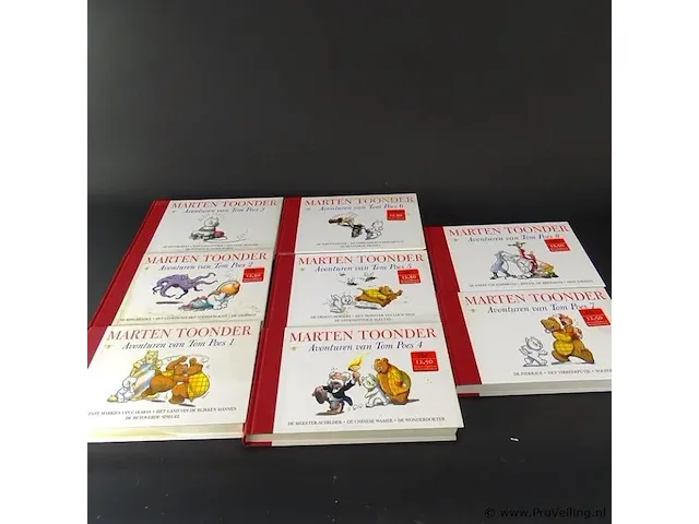 Boekenreeks maarten toonder. avonturen van tom poes - afbeelding 3 van  5