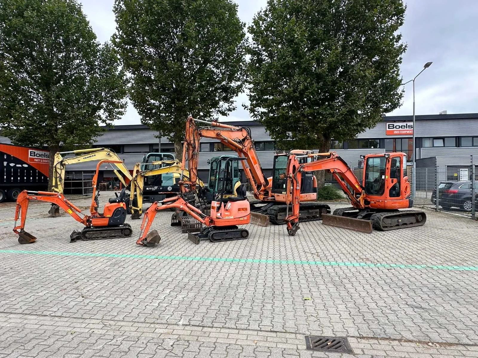 Boels rental international sales event ex-rental high value equipment