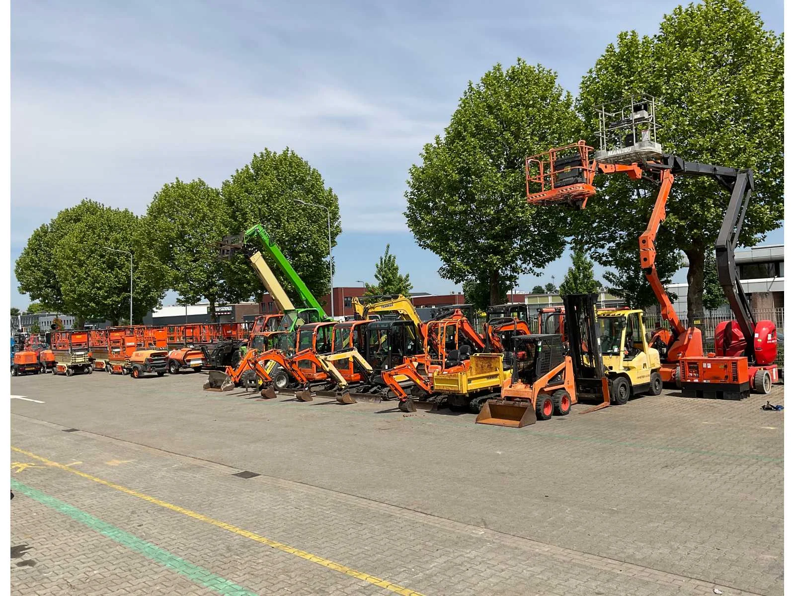 Boels rental international sales event ex-rental high value equipment