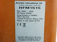 Boen-/schuurmachine - 450mm - 230v numatic, hfm 1515, bouwjaar 2018 - afbeelding 2 van  10
