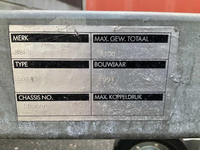 Boer bb13 aanhangwagen - afbeelding 10 van  10