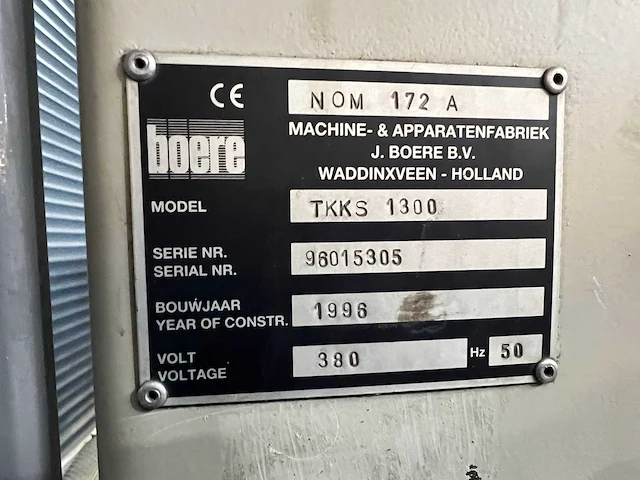 Boere - 1996 - elite tkks + bkks 1300 - schuurstraat/schuurlijn - afbeelding 2 van  10