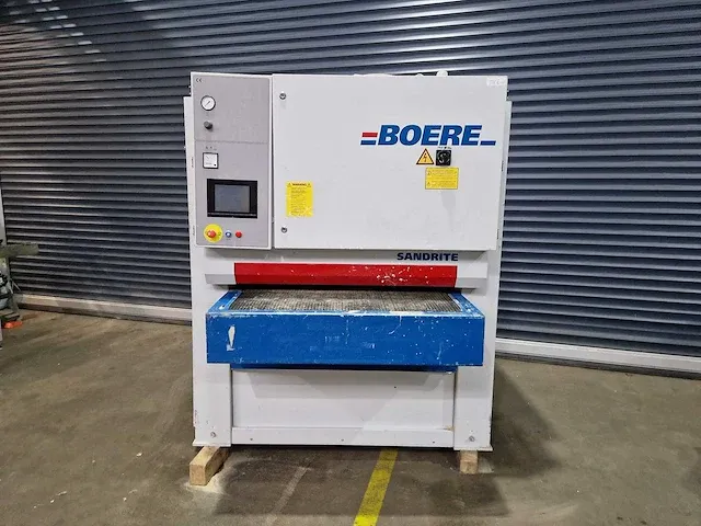 Boere - sandrite 1100c - breedbandschuurmachine - afbeelding 12 van  27