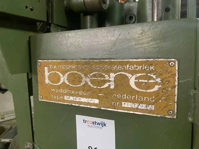 Boere br 40-8 bandschuurmachine - afbeelding 6 van  6