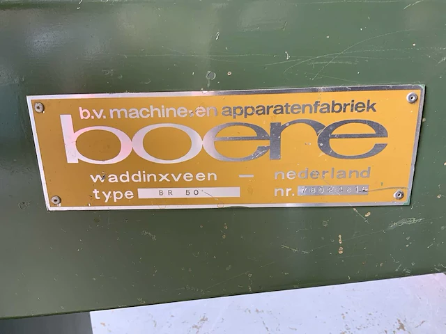 Boere br 50 kantenschuurmachine - afbeelding 3 van  11