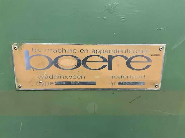 Boere tkks 1100 breedbandschuurmachine v.v. 3 schuurbanden - afbeelding 7 van  12