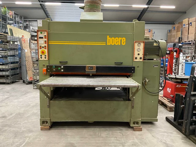 Boere tks 1300 breedbandschuurmachine - afbeelding 9 van  16