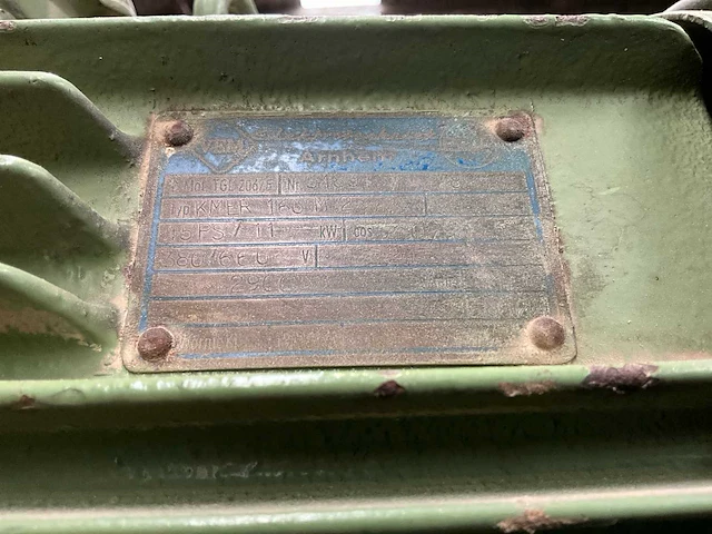 Boere tks800 bandschuurmachine - afbeelding 4 van  13