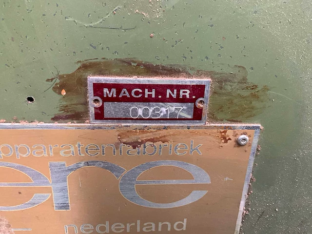 Boere tks800 bandschuurmachine - afbeelding 13 van  13