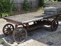 Boerenkar - 130x255x77cm - afbeelding 1 van  8