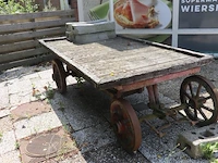 Boerenkar - 130x255x77cm - afbeelding 2 van  8