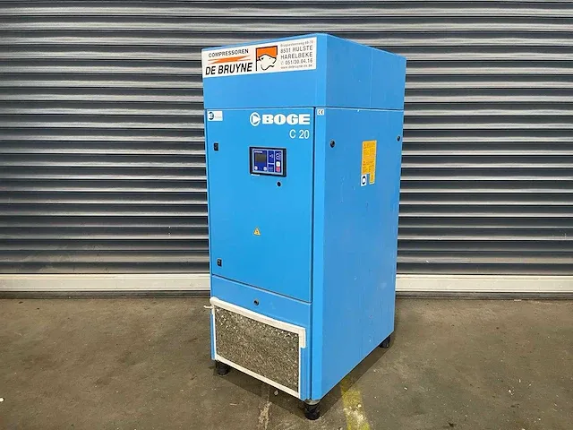 Boge - c 20 - schroefcompressor - 2011 - afbeelding 1 van  9