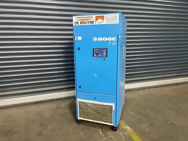 Boge - c 20 - schroefcompressor - 2011 - afbeelding 2 van  9
