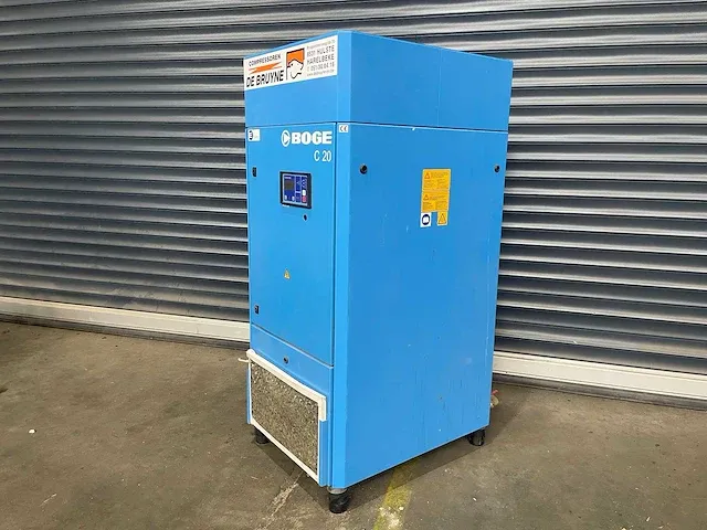 Boge - c 20 - schroefcompressor - 2011 - afbeelding 9 van  9