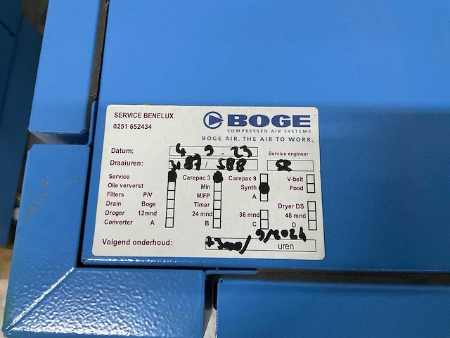 Boge - c12-2lf - screw air compressors - 2022 - afbeelding 6 van  6