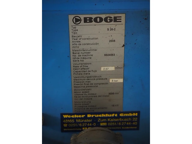 Boge kompressoren - afbeelding 7 van  7