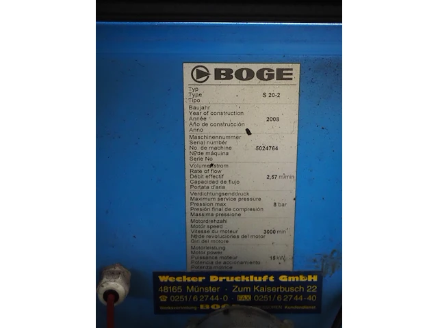 Boge kompressoren - afbeelding 7 van  7