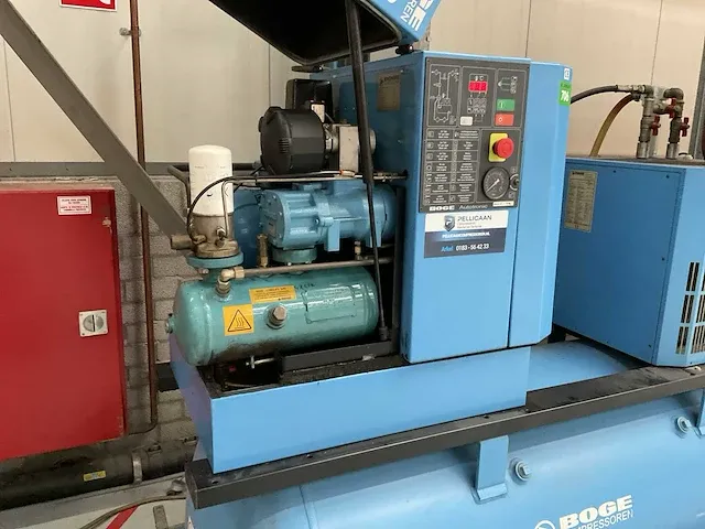 Boge s8, dp11 schroefcompressor met koeler - afbeelding 10 van  11