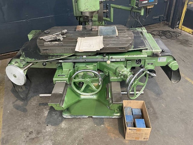 Bohner & kohle - f2/fu - universal milling machine - afbeelding 7 van  12