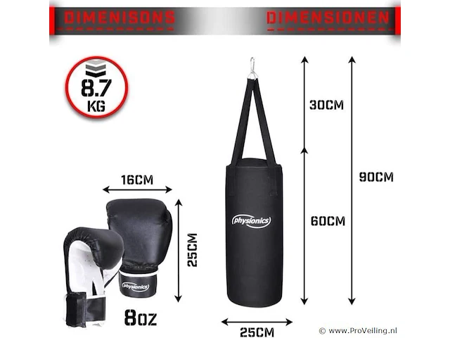 Bokszak 30 kilo - afbeelding 2 van  7