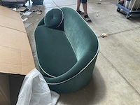 Bold monkey - don't love me love sofa dark green - bankstel - afbeelding 9 van  11