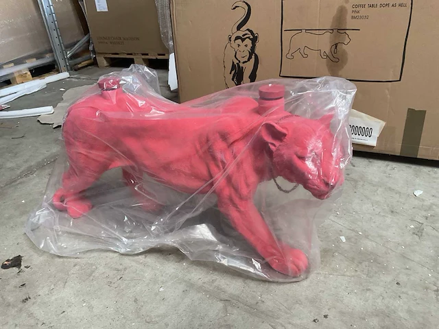 Bold monkey - dope as hell coffee table pink - salontafel - afbeelding 3 van  12
