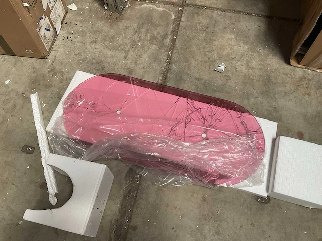 Bold monkey - dope as hell coffee table pink - salontafel - afbeelding 4 van  12