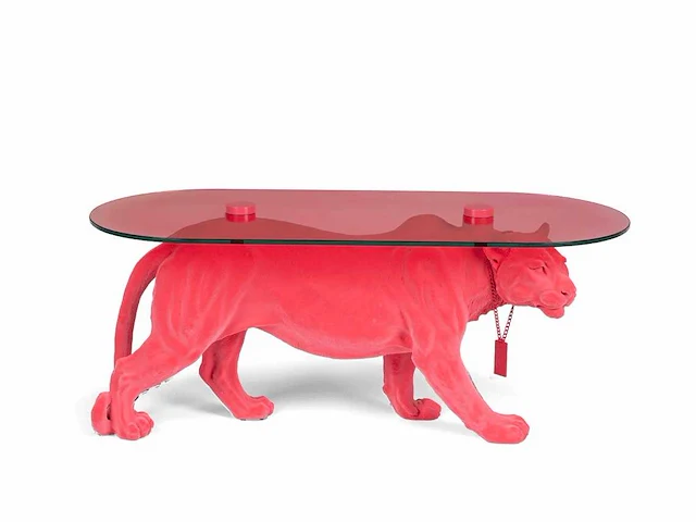 Bold monkey - dope as hell coffee table pink - salontafel - afbeelding 1 van  12